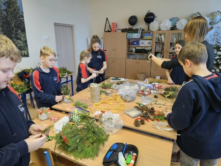 Przygotowania do Jarmarku Bożonarodzeniowego