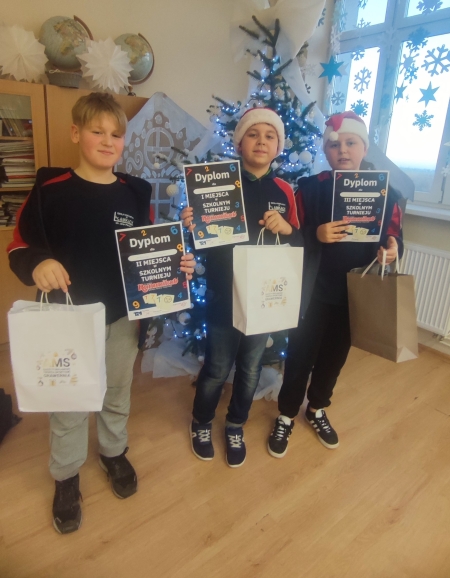 I Mikołajkowy Szkolny Turniej Rummikuba