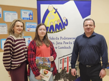 Sukces na miarę województwa!  Anastazja finalistką konkursu z języka polskiego