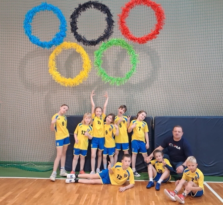 Najmłodsi sportowcy na XX Jubileuszowej Olimpiadzie Sportowej 