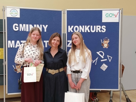 Młodzi mistrzowie dedukcji. Sukces uczniów w Gminnym Konkursie Matematycznym