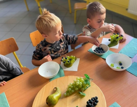 Zdrowie na talerzu - czyli owocowe odkrycia naszych przedszkolaków