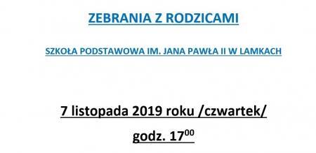 Zebrania z rodzicami