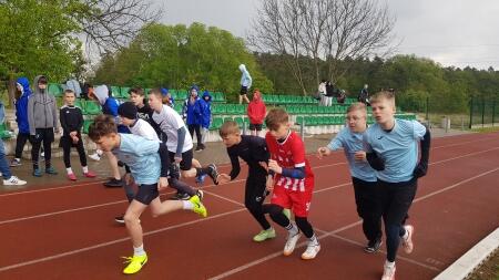 Wielobój lekkoatletyczny - Gminne Igrzyska Dzieci w Czwórboju