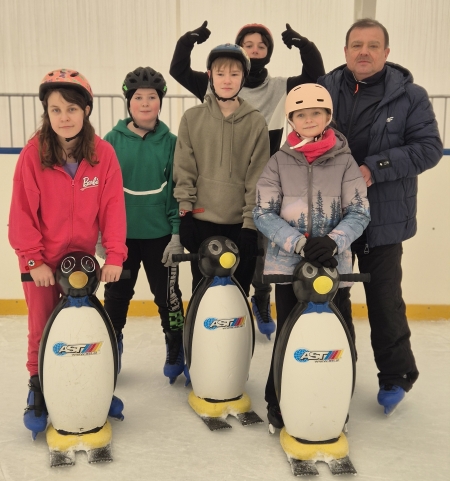 Aktywny dzień na lodowisku