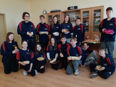 Smacznie na języku niemieckim w klasie VII