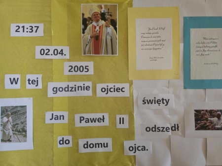 20. rocznica śmierci Jana Pawła II