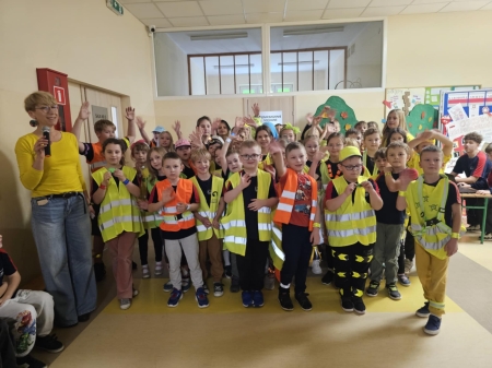 Odblaskowy pokaz mody